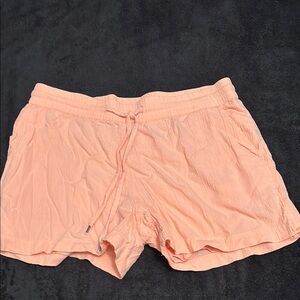 Style & Co Peach Drawstring Shorts